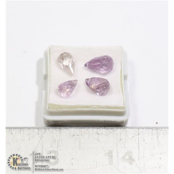 #68-PURPLE AMETHYST GEMSTONES 7.5ct