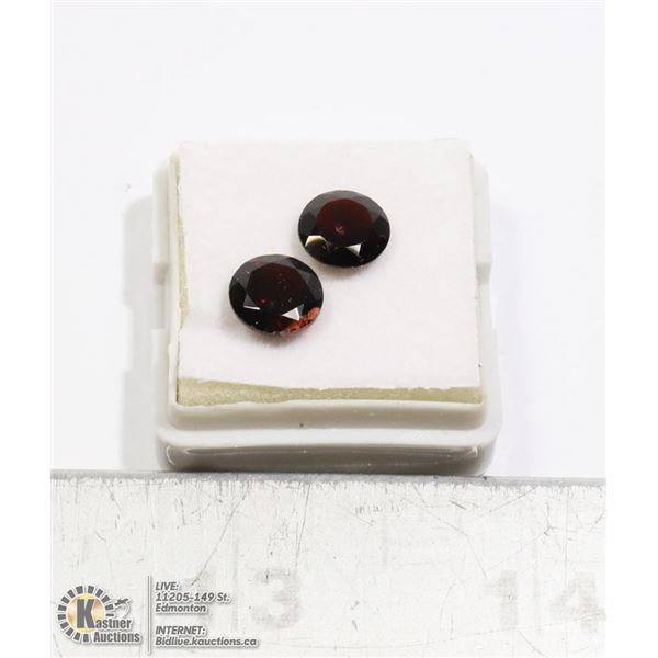 #52-DARK RED GARNET GEMSTONES 4.40ct
