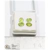 Image 1 : #40-GREEN PERIDOT GEMSTONES 3.5ct