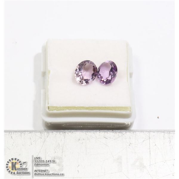 #22-PURPLE AMETHYST GEMSTONES 3.10ct