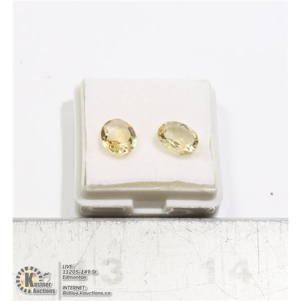 #35-CITRINE GEMSTONES 3.10ct