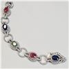 Image 3 : SILVER SAPP,EMERALD,RUBY(8CT)  BRACELET