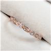 Image 2 : 10K ROSE GOLD DIAMOND(0.25CT, I1-I2,G-H)  RING