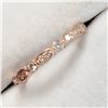 Image 3 : 10K ROSE GOLD DIAMOND(0.25CT, I1-I2,G-H)  RING