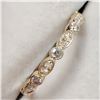 Image 3 : 10K YELLOW GOLD DIAMOND(0.25CT,I1-I2,G-H)  RING