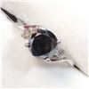Image 3 : 10K WHITE GOLD FANCY BLACK DIAMOND(1.9CT)
