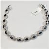 Image 1 : SILVER SAPP(4.3CT)  BRACELET (~LENGTH 7.5"INCHES)