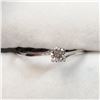 Image 1 : PT DIAMOND(0.25CT,SI2,H) "PT950" RING (~SIZE 6)