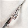Image 3 : PT DIAMOND(0.25CT,SI2,H) "PT950" RING (~SIZE 6)