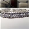Image 2 : SILVER TANZANITE(10.6CT)  BRACELET