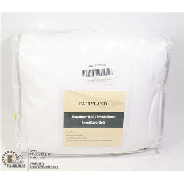 FAIRLYAND MICROFIBER DUVET COVER SET