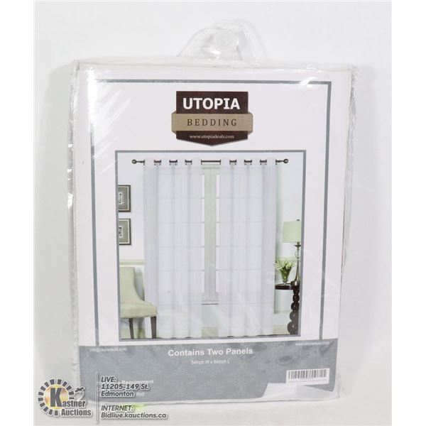 UTOPIA TWO WINDOW COVER PANEL SET