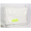 Image 1 : BAG OF WHITE PROFESSIONAL 100% COTTON