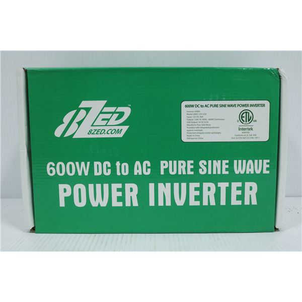 600W PURE SINE WAVE INVERTER 12V