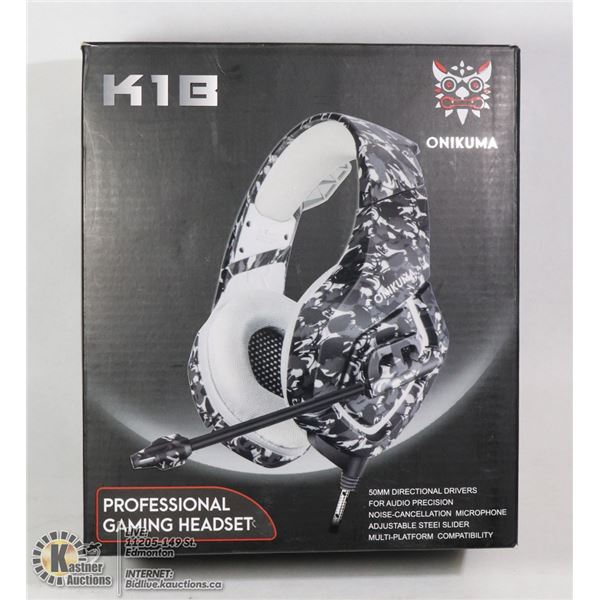 K1B PROFESSIONAL GAMING HEADSET