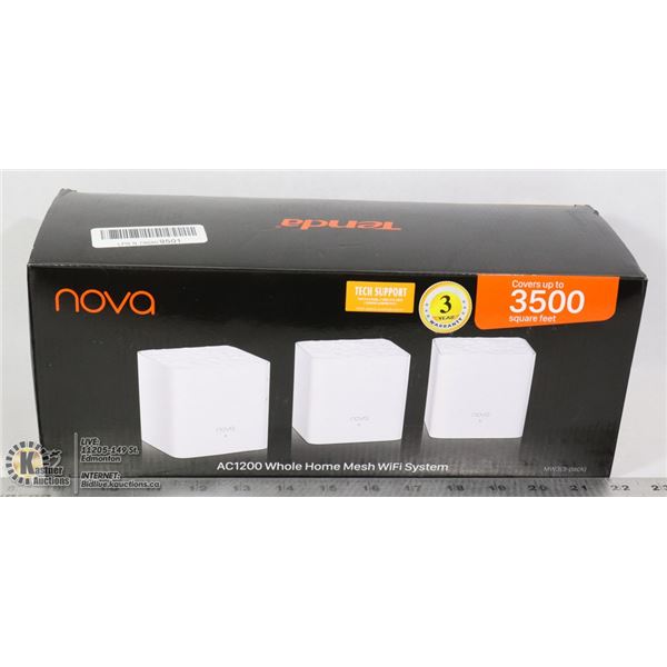 NOVA AC1200 WHOLE HOME MESH WIFI SYSTEM