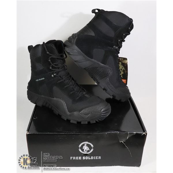 FREE SOLDIER TACTICAL BOOTS SIZE US 10.5