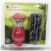 Image 1 : NEW 8 LED LANTERN AND 4PC BUNGEE CORD SET