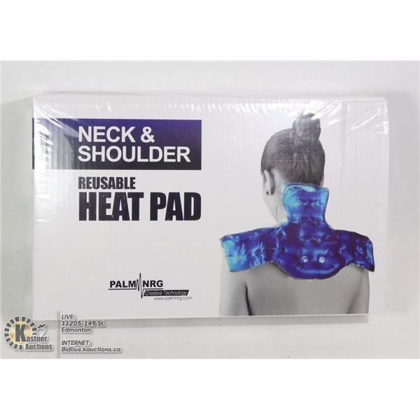 NEW NECK AND SHOULDER REUSABLE HEAT PAD