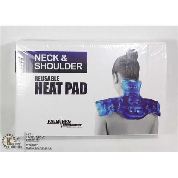 NEW NECK AND SHOULDER REUSABLE HEAT PAD