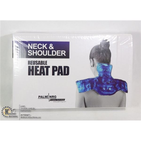 NEW NECK AND SHOULDER REUSABLE HEAT PAD