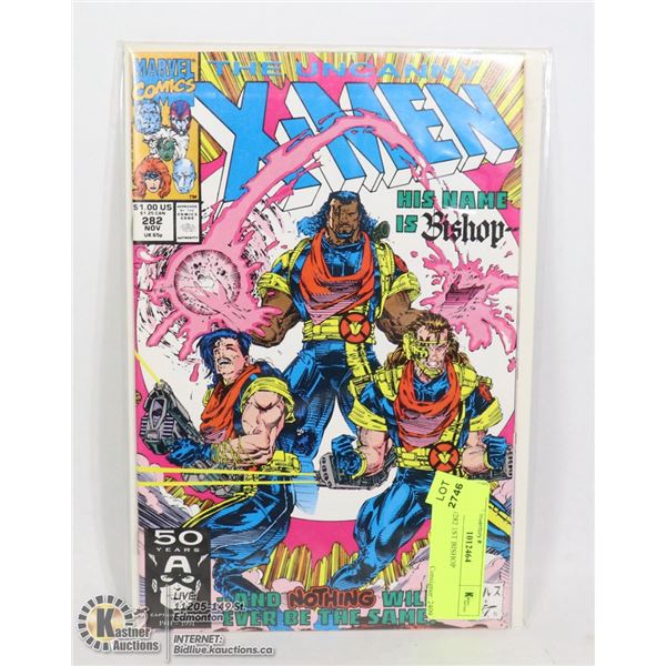 X-MEN #282 1ST BISHOP