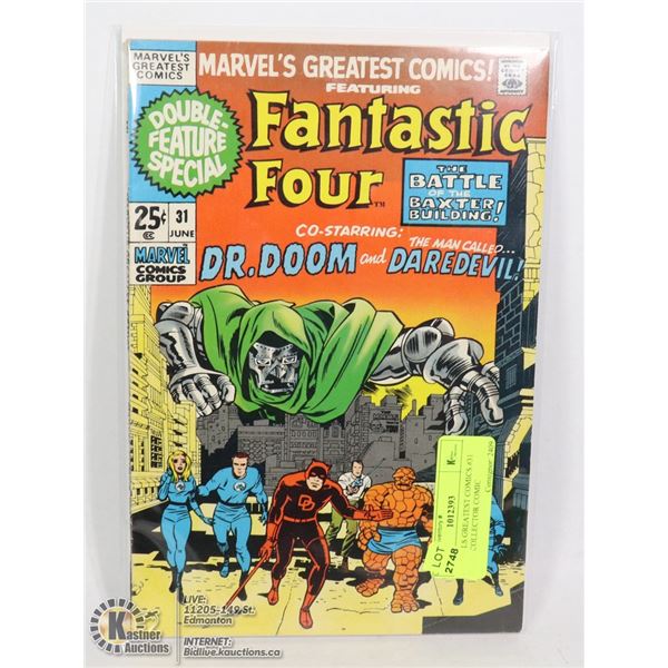 MARVELS GREATEST COMICS #31 1960?S COLLECTOR COMIC