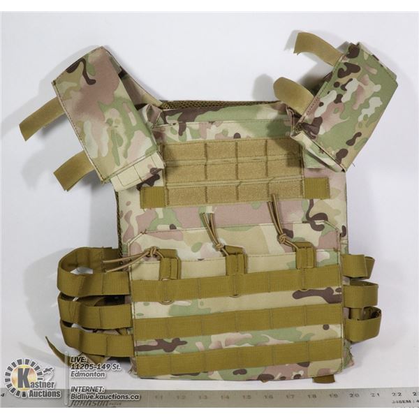 ADJUSTABLE FIT TACTICAL VEST