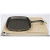 Image 1 : NEW 9" X 9" SQUARE CAST IRON SKILLETS
