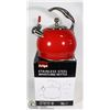 Image 1 : RED STAINLESS STEEL KETTLE