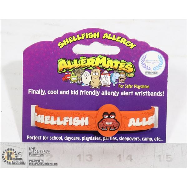 NEW KID ALLERGY BRACELET - SHELLFISH