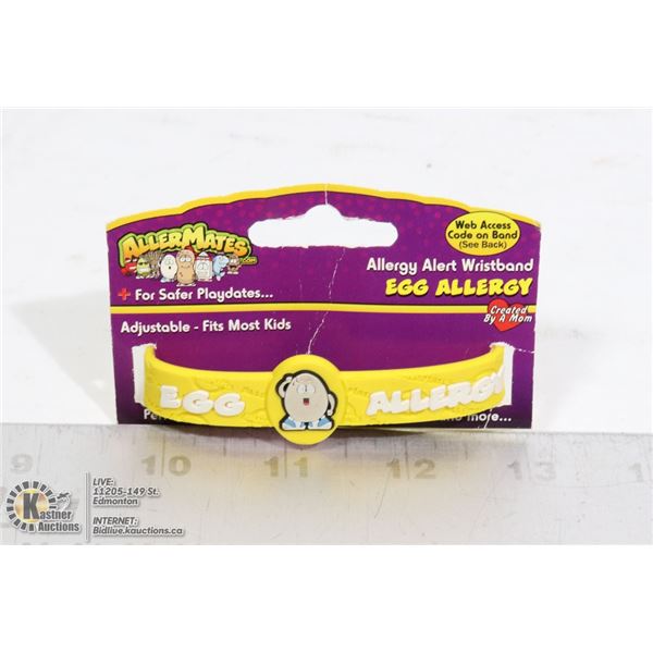NEW KID ALLERGY BRACELET - EGG