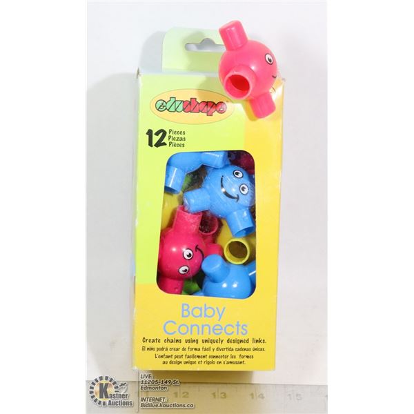 NEW BABY CONNECTS - EDUSHAPE -12 PIECES