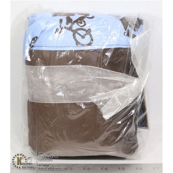 NEW -BABY BELLA MAYA -STROLLER BLANKET BLUE/