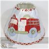 Image 1 : NEW- LAMPSHADE 10X7 BLUE FIRETRUCK