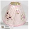 Image 1 : NEW- LAMPSHADE 10X7 PINK BUTTERFLY