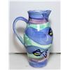 Image 1 : 19)  HAND CRAFTED POTTERY JUG FROM