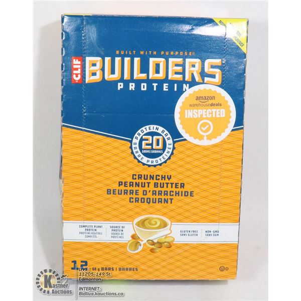 CLIF BUILDERS PROTEIN BARS