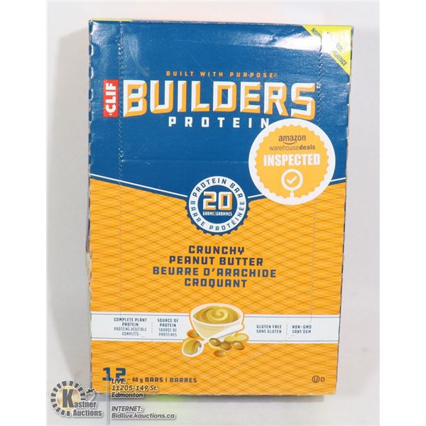 CLIF BUILDERS PROTEIN BARS