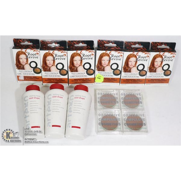 BUNDLE OF BEAUTY ITEMS INCLUDING THREE BOTTLES