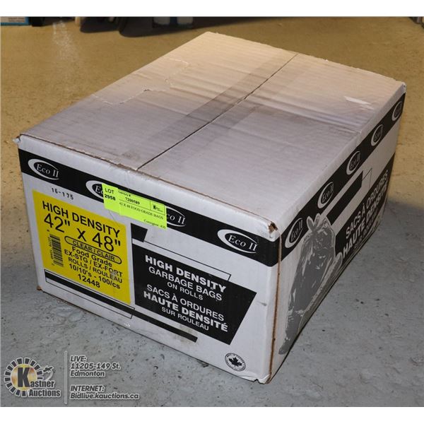 CASE OF 42 X 48 FOOD GRADE BAGS