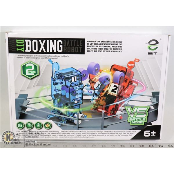 NEW DIY ROBOT BATTLE BOXING SET