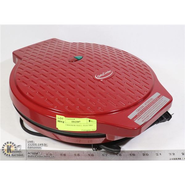 BETTY CROCKER PIZZA  ELECTRIC OVEN