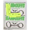 Image 1 : LOT OF 2 HANDCUFFS WITH KEYS
