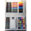 Image 2 : 17) NEW 100 PCE KID'S ART SET, INCLUDES COLORED