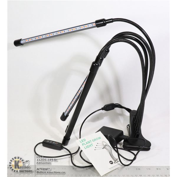 LED GROW LIGHT WITH BUILT IN TIMER