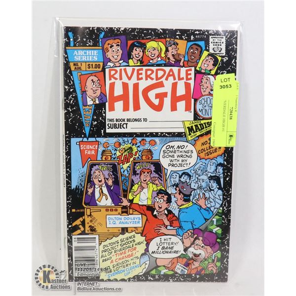 ARCHIE RIVERDALE HIGH #1