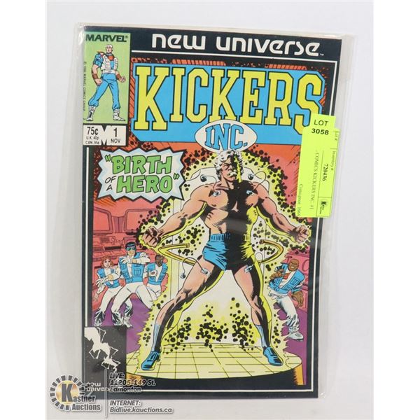 MARVEL COMICS KICKERS INC. #1