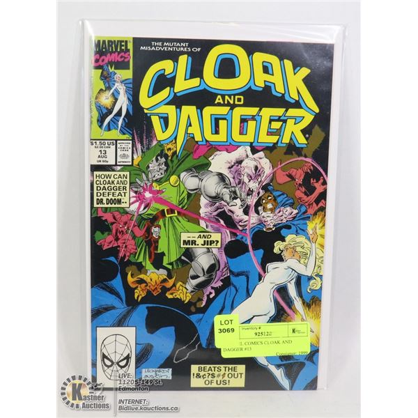MARVEL COMICS CLOAK AND DAGGER #13