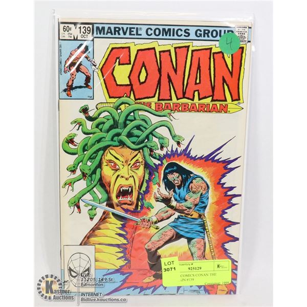 MARVEL COMICS CONAN THE BARBARIAN #139